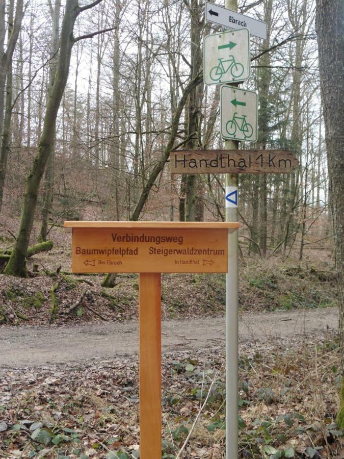 Ferienwohnung ,,Wingertsberg" Ebrach Esterno foto