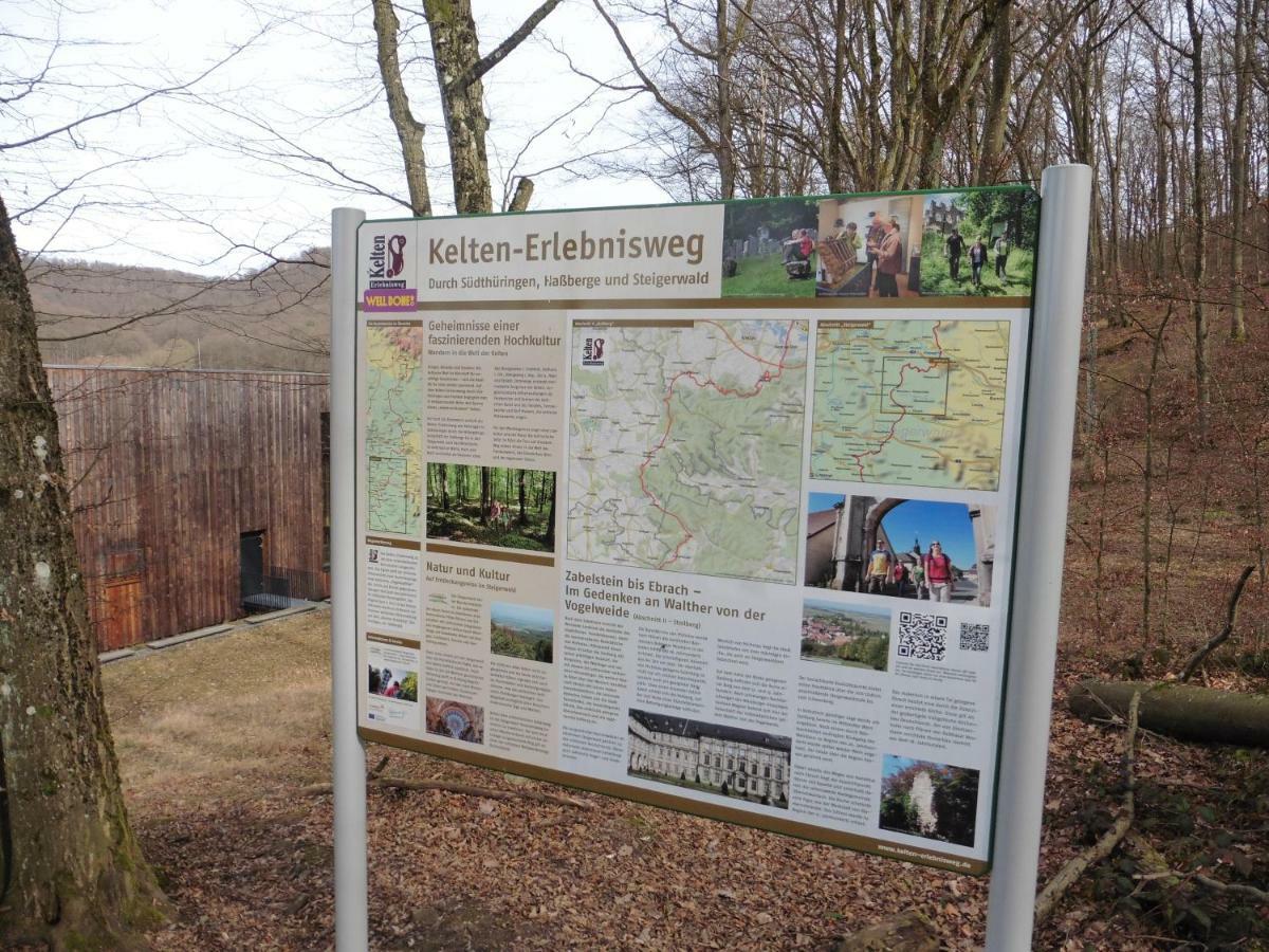 Ferienwohnung ,,Wingertsberg" Ebrach Esterno foto